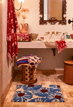 Load image into Gallery viewer, Isabella Bath Mat - Azure-SAGE AND CLARE-P&amp;K The General Store
