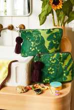 Load image into Gallery viewer, Lucia Terry Pouch - Kelp-SAGE AND CLARE-P&amp;K The General Store
