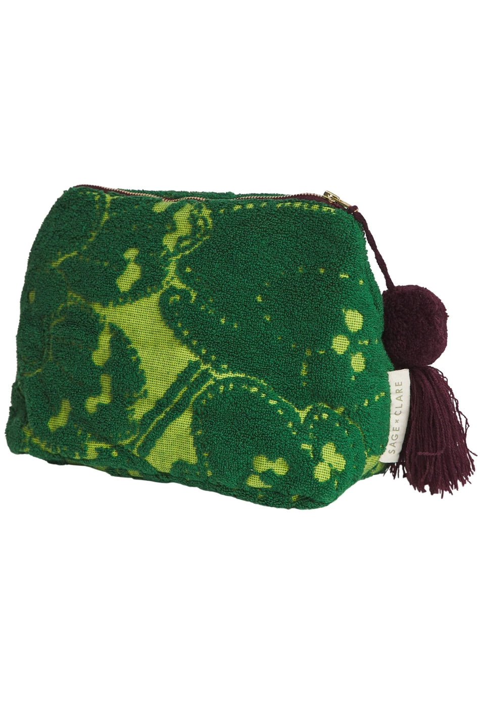 Lucia Terry Pouch - Kelp-SAGE AND CLARE-P&K The General Store