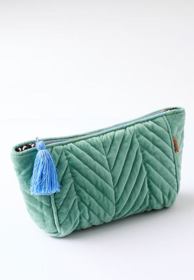 Velvet Toiletry Bag - Seabed-KIP & CO-P&amp;K The General Store