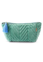 Load image into Gallery viewer, Velvet Toiletry Bag - Seabed-KIP &amp; CO-P&amp;K The General Store
