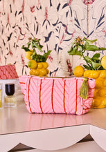 Load image into Gallery viewer, Velvet Toiletry Bag - Wategos Soiree Stripe-KIP &amp; CO-P&amp;K The General Store
