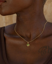Load image into Gallery viewer, Sitara Necklace - 22K Gold Vermeil with Chrome Diopside-ZOE &amp; MORGAN-P&amp;K The General Store
