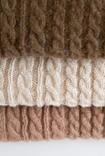 Load image into Gallery viewer, Cosy Cable Scarf - (Mink)-SOPHIE-P&amp;K The General Store
