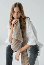 Load image into Gallery viewer, Cosy Cable Scarf - (Oat)-SOPHIE-P&amp;K The General Store
