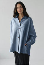 Load image into Gallery viewer, Denim Shacket Jacket - Sky-SOPHIE-P&amp;K The General Store
