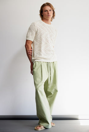 Cotton Universal Florentine T-Shirt - Sesame-STANDARD ISSUE-P&amp;K The General Store
