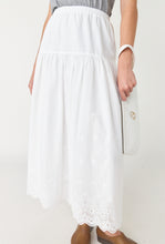 Load image into Gallery viewer, Florentine Skirt - White-SYLVESTER-P&amp;K The General Store
