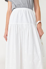 Load image into Gallery viewer, Florentine Skirt - White-SYLVESTER-P&amp;K The General Store
