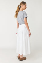 Load image into Gallery viewer, Florentine Skirt - White-SYLVESTER-P&amp;K The General Store
