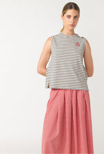 Load image into Gallery viewer, Nautical Tank Top - Oatmeal-SYLVESTER-P&amp;K The General Store
