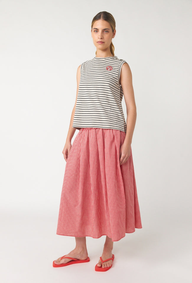 Nautical Tank Top - Oatmeal-SYLVESTER-P&amp;K The General Store