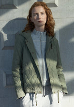 Load image into Gallery viewer, Quilted Cropped Parka - Sage-SYLVESTER-P&amp;K The General Store
