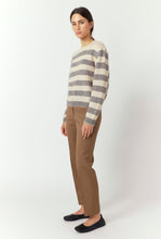 Load image into Gallery viewer, Riley Stripe Jumper - Porcelain/Grey-Sylvester-P&amp;K The General Store
