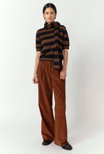 Load image into Gallery viewer, Riley Stripe Top - Black/Ginger-Sylvester-P&amp;K The General Store
