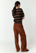 Load image into Gallery viewer, Riley Stripe Top - Black/Ginger-Sylvester-P&amp;K The General Store
