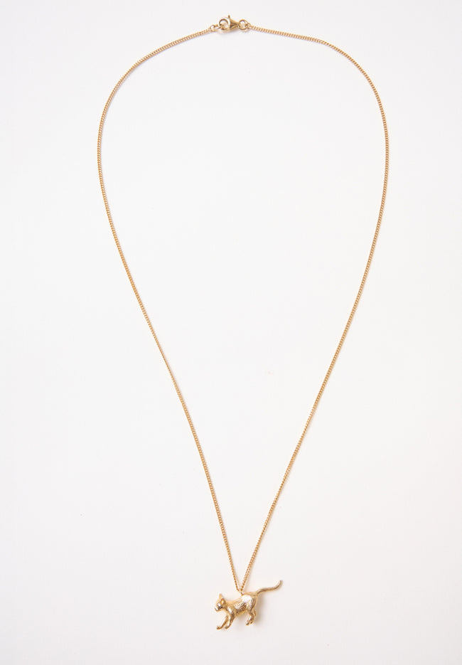 Alley Cat Necklace - Gold-SYLVESTER-P&amp;K The General Store