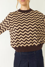 Load image into Gallery viewer, Twin Peaks Jumper - Espresso/Sand-SYLVESTER-P&amp;K The General Store
