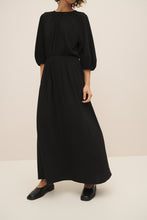Load image into Gallery viewer, Gather Drape Dress - Black-KOWTOW-P&amp;K The General Store
