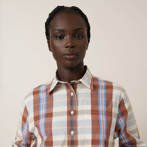 Lee Dress - Terra Check-KOWTOW-P&amp;K The General Store