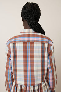 Lee Dress - Terra Check-KOWTOW-P&amp;K The General Store