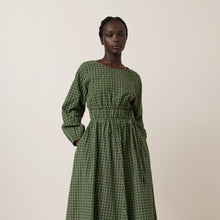 Load image into Gallery viewer, Aspen Dress - Forest Grid-KOWTOW-P&amp;K The General Store
