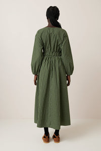 Aspen Dress - Forest Grid-KOWTOW-P&amp;K The General Store
