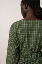 Load image into Gallery viewer, Aspen Dress - Forest Grid-KOWTOW-P&amp;K The General Store
