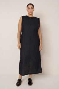 Ensemble Dress - Black Ecru-KOWTOW-P&amp;K The General Store
