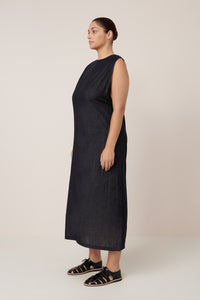 Ensemble Dress - Black Ecru-KOWTOW-P&amp;K The General Store