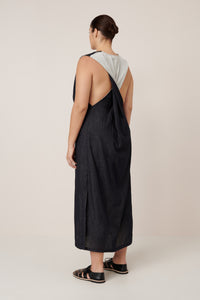 Ensemble Dress - Black Ecru-KOWTOW-P&amp;K The General Store