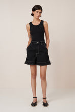Load image into Gallery viewer, Outline Shorts - Black Denim-KOWTOW-P&amp;K The General Store
