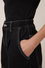 Load image into Gallery viewer, Outline Shorts - Black Denim-KOWTOW-P&amp;K The General Store
