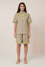 Load image into Gallery viewer, Wildflower Shirt - Treetop Stripe-KOWTOW-P&amp;K The General Store
