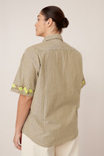 Load image into Gallery viewer, Wildflower Shirt - Treetop Stripe-KOWTOW-P&amp;K The General Store
