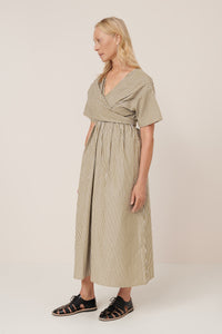 Composer Dress - Treetop Stripe-KOWTOW-P&amp;K The General Store