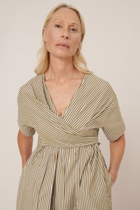 Composer Dress - Treetop Stripe-KOWTOW-P&amp;K The General Store