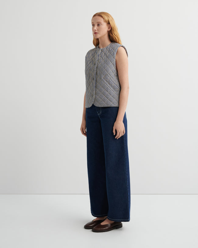 Quilter Vest - Landscape Check-KOWTOW-P&amp;K The General Store
