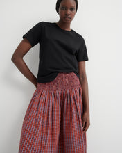Load image into Gallery viewer, Weaver Skirt - Maroon Check-KOWTOW-P&amp;K The General Store
