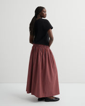 Load image into Gallery viewer, Weaver Skirt - Maroon Check-KOWTOW-P&amp;K The General Store
