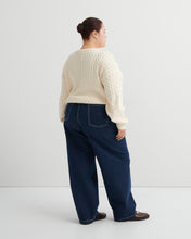 Load image into Gallery viewer, Patchwork Jumper - Chalk-KOWTOW-P&amp;K The General Store
