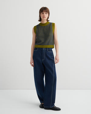 Twist Jeans - Indigo Denim-KOWTOW-P&amp;K The General Store