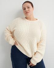 Load image into Gallery viewer, Patchwork Jumper - Chalk-KOWTOW-P&amp;K The General Store
