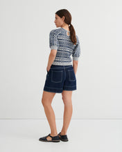 Load image into Gallery viewer, Film Top - Navy Check-KOWTOW-P&amp;K The General Store
