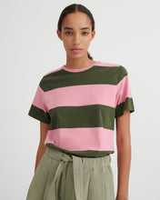 Load image into Gallery viewer, Classic Tee - Begonia Stripe-KOWTOW-P&amp;K The General Store

