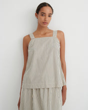 Load image into Gallery viewer, Elle Top - Ecru Stripe-KOWTOW-P&amp;K The General Store
