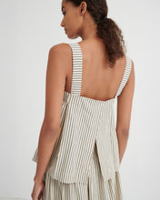 Load image into Gallery viewer, Elle Top - Ecru Stripe-KOWTOW-P&amp;K The General Store
