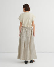 Load image into Gallery viewer, Linear Skirt - Ecru Stripe-KOWTOW-P&amp;K The General Store
