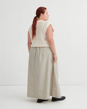 Load image into Gallery viewer, Linear Skirt - Ecru Stripe-KOWTOW-P&amp;K The General Store
