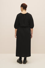Load image into Gallery viewer, Gather Drape Dress - Black-KOWTOW-P&amp;K The General Store
